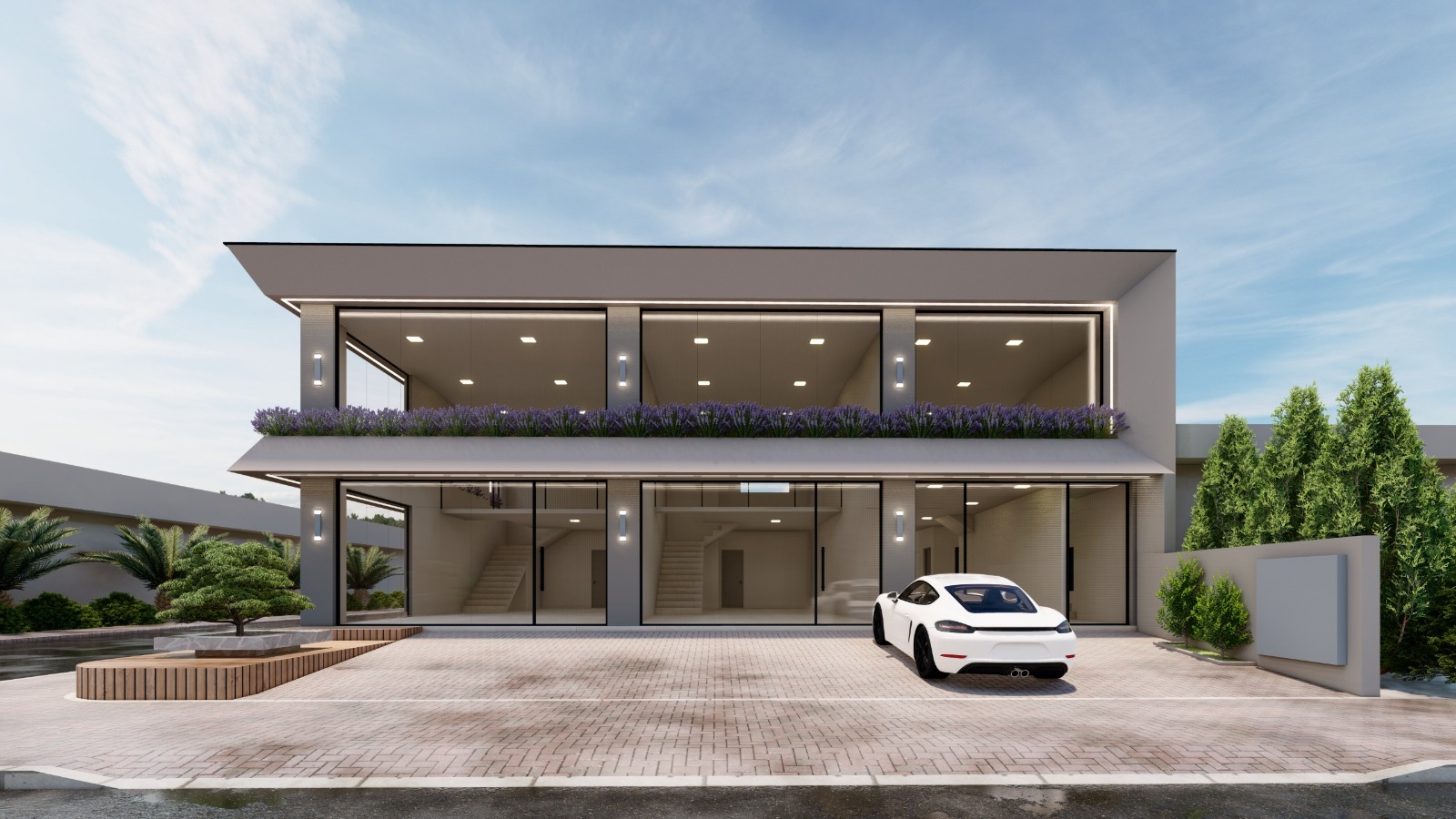 Salas Comerciais em Construção 